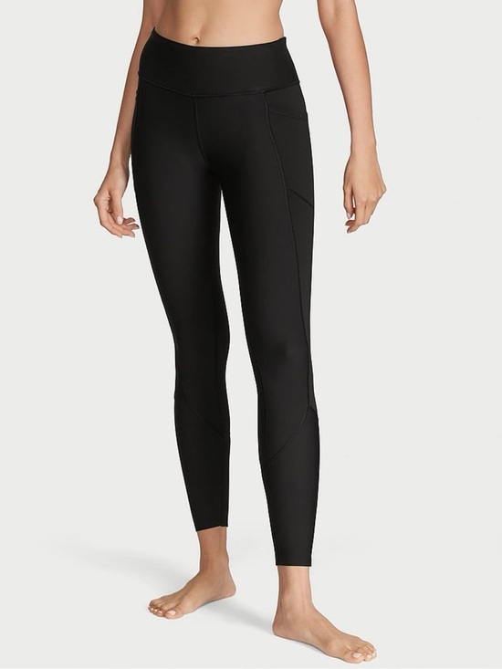 Victoria's Secret Pants - Victoria Sport Knockout Leggings Black High Rise 28” Full Length